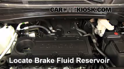 2012 Hyundai Tucson Limited 2.4L 4 Cyl. Brake Fluid Add Fluid